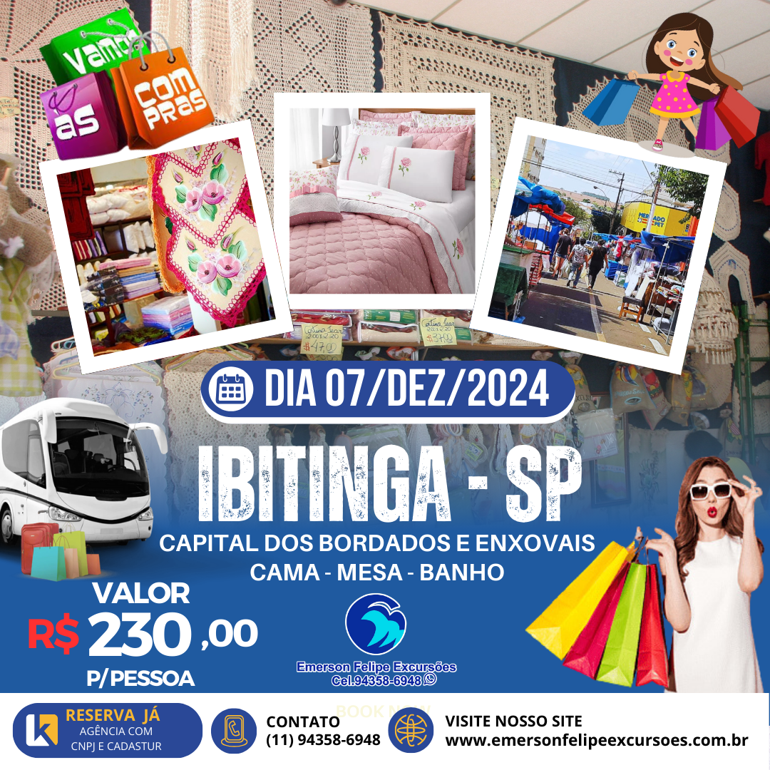 IBITINGA  CAPITAL NACIONAL DO BORDADO